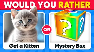 Would You Rather...? MYSTERY Box Edition 🎁❓ Quiz Kingdom