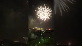 Fireworks regarding to Victory Day - 9 May 2021.