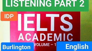 IELTS Listening Part 2 (Burlington English) Academic Volume 1