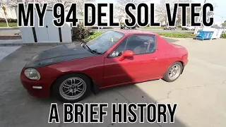 My 1994 Del Sol Vtec - A brief History