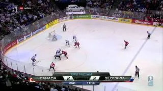 IIHF WC 2012 CAN-SVK 3:4 QF (2/3) HD