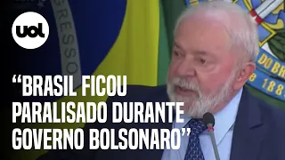 Lula: ‘Única coisa que aconteceu nesse país foi a produção de mentiras; Brasil ficou paralisado’