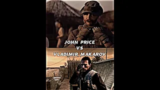 Captain Price vs Makarov #shorts #callofduty #youtubeshorts #captainprice #callofdutymodernwarfare