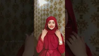 Quick Hijab Tutorial with Chiffon Georgette Scarf - The Hijab Company