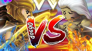 Легендарный Обзор Lego!  Чудо Женщина VS Гепарда! набор по фильму! WW84