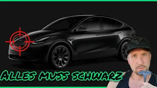 Model Y Zubehör verbauen | Tesla Emblem schwarz | Shop4Tesla #elektroauto #zumglückgespart