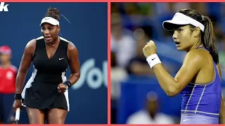 Serena Williams vs Emma Raducanu Cincinnati First Round Highlights