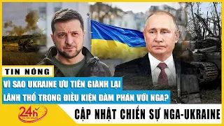 Điều gì là ưu tiên hàng đầu của Ukraine khi đàm phán với Nga? | Tin tức Nga Ukraine mới nhất