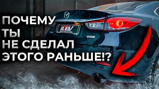 Нашумевшее видео про выхлоп Mazda 6