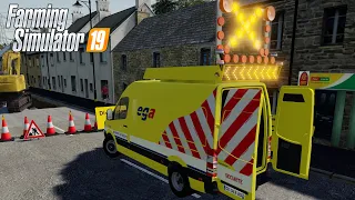 FS19 - Mercedes Sprinter II EGA - Car mod for Farming Simulator 2019 Roleplay