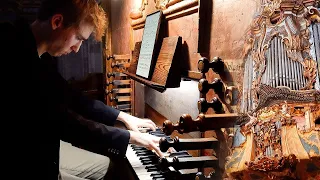 FANFARE II - Paul Fey plays the Organ in SANTANYI (Spain) using the TROMPA BATALLA