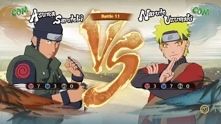 Naruto Shippuden: Ultimate Ninja Storm 4, Asuma Sarutobi VS Sage Naruto Uzumaki!