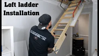 How To Install Wooden Loft Ladder & Extend Loft Hatch | Easy Step By Step Guide