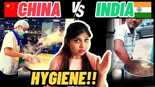 CHINA vs INDIA Street Food Hygiene - This is truly shocking... 🇨🇳 中国vs印度街头食品卫生 。。我震惊了