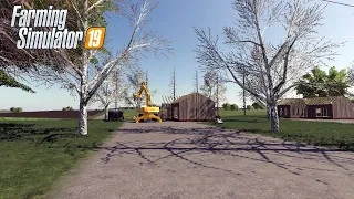 fs19 - Demolishing the old house - lawn care 2021