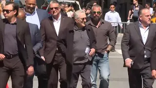 Biden campaign sends allies De Niro and first responders to Trump NYC trial to keep focus on Jan. 6