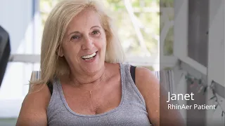 RhinAer Patient Story: Janet