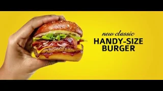 Classic Burger Joint - Handy Size Burger : The Gym Scene