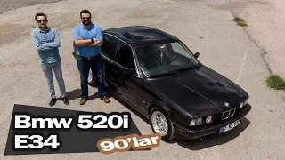 BMW 520i E34 İnceleme | 90'lar