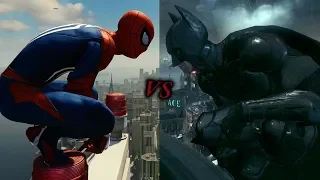 Spider-Man Vs Batman Arkham Knight: Combat & Fighting Comparison Showcase
