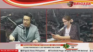 Brigada Balita Nationwide Sa Umaga | November 5,  2021