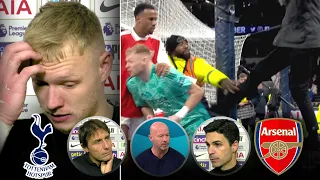 Aaron Ramsdale kicked by Tottenham fan ❌ | Reaction from players, managers & pundits 💭