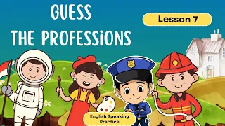 ✨Guess the Professions| Learning professions with pictures for kids✨✨