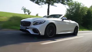 2018 Mercedes-AMG S63 Cabriolet - driving scenes