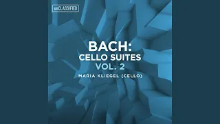 Cello Suite No. 4 in E-Flat Major, BWV 1010: V. Bourree I and II