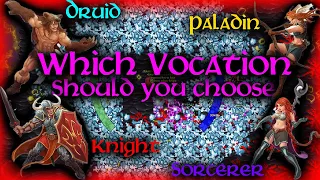 Which profession to choose? - Tibia 2023