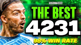 The BEST 4231 FM24 Tactic (98% Win Rate!) | Football Manager 2024