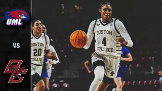 UMass Lowell vs. Boston College Women's Basketball Highlights (2022-23)