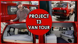 THE VAN TOUR | VW T3 Camper Rebuild FINISHED! | One family owned from new