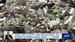 20kg ng plastic ang nagagamit ng bawat Pilipino kada taon — DENR | Saksi