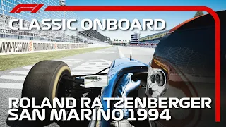 F1 1994 Roland Ratzenberger Onboard Lap At Imola | 1994 San Marino Grand Prix