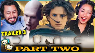 DUNE: PART TWO Trailer 3 REACTION! | Timothée Chalamet | Zendaya | Denis Villeneuve