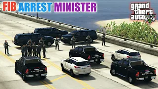 GTA 5 | FIB Arrest Minister | Minister Meet With Mafia | Game Loverz