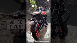 Trending Bike KTM Duke 200 #bikewash #bikelovers #bikewashing #viralvideos