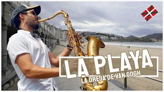 La Playa by La Oreja de Van Gogh | Instrumental Version on Saxophone | Street Sax San Sebastián