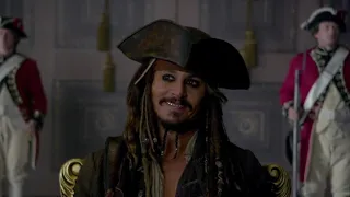 Pirates of the Caribbean:On Stranger Tides/Best scene/Johnny Depp/Richard Griffiths/Geoffrey Rush