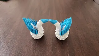 Easy Origami Swan | 3d Origami Swan from paper (original model)