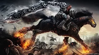 #1 Всадник войны в Darksiders сражается против сил тьмы(демоны) и сил света(ангелы), выдержит ли...?