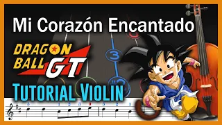 Dragon Ball GT | Mi Corazón Encantado | Play Along Violín 🎻