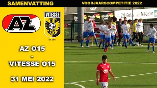 Samenvatting AZ O15 - Vitesse O15 dinsdag 31 mei 2022