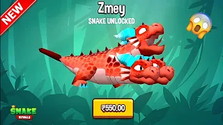 Snake Rivals - NEW SNAKE UNLOCKED Zmey!