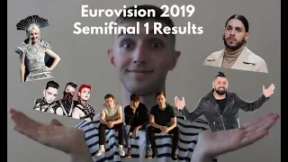 [REACTION] Eurovision 2019 ► Semifinal 1 Split Results