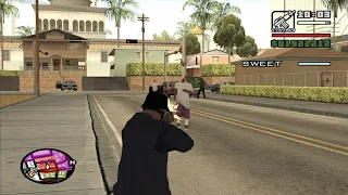 Chain Game Wear A Mask - GTA San Andreas - Grove 4 Life - Grove Street mission 2