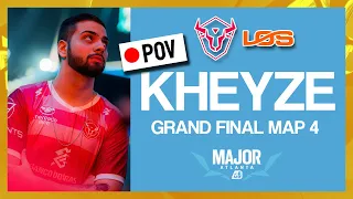 Kheyze POV | W7M v LOS | Map 4 Kafe | Major Atlanta Grand Final