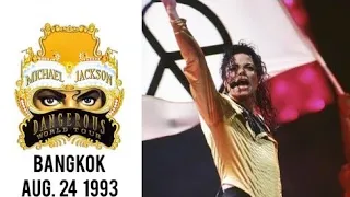 Michael Jackson Dangerous Tour Live In BangKok, Thailand August 24th, 1993 Pro Footages