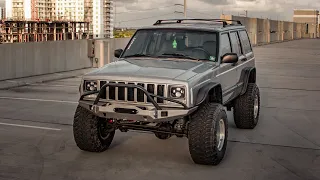 BUILDING A JEEP CHEROKEE XJ IN 10 MINUTES! OFF-ROAD BUILD